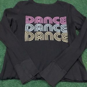 Old Navy Dance Long Sleeve Girls Top